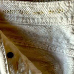 Barely used Talbots white jeans